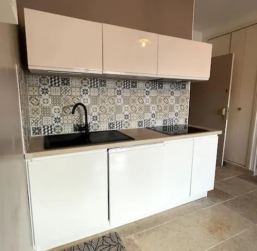 Confortable T2, Parking Prive Dans Securisee Daire Villeneuve-Loubet