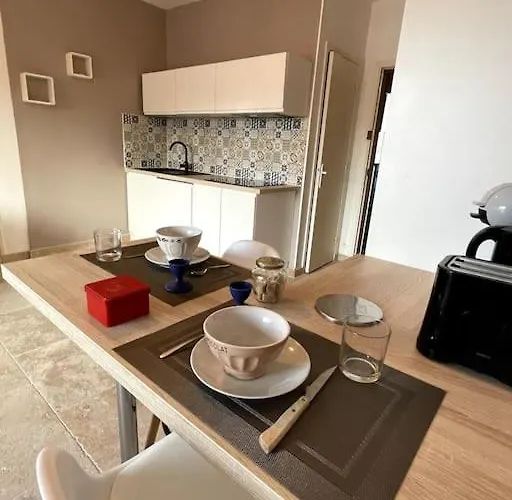 Confortable T2, Parking Prive Dans Securisee Villeneuve-Loubet